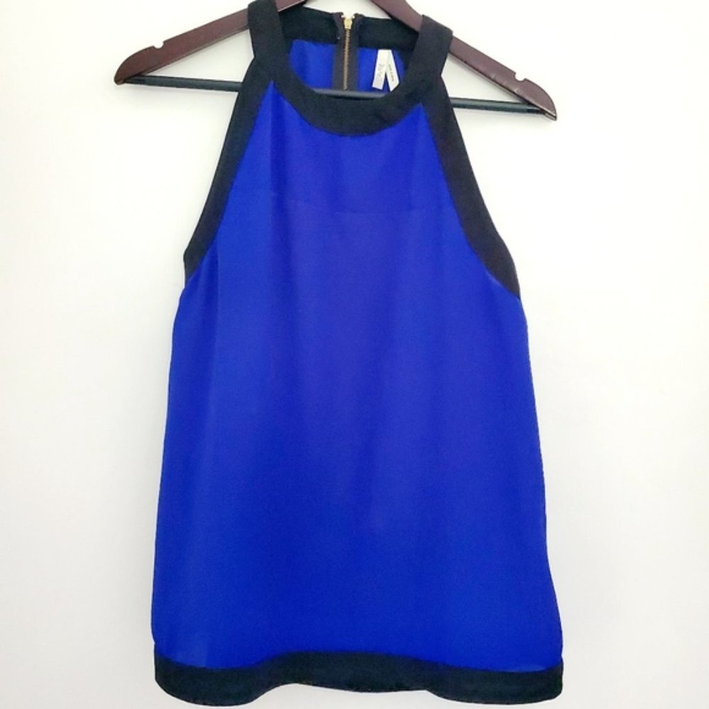 Truth NYC Blue and Black Tank Top